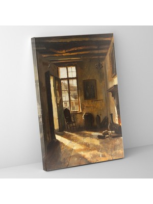 Popcasso Vermeer Tarzı Kanvas Tablo
