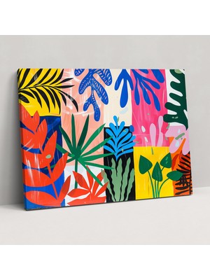 Popcasso Henri Matisse Tarzında Duvar Sanatı Kanvas Tablo