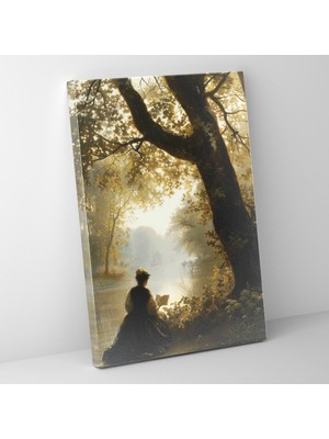 Popcasso Johannes Vermeer Temalı Kanvas Tablo