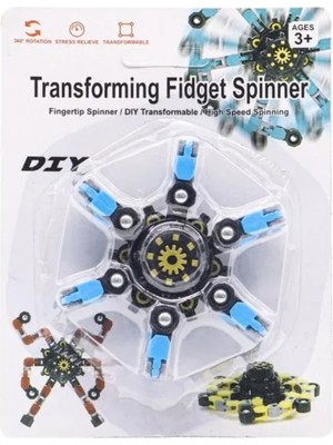 MEGA Robota Dönüşen Mavi Stres Çarkı