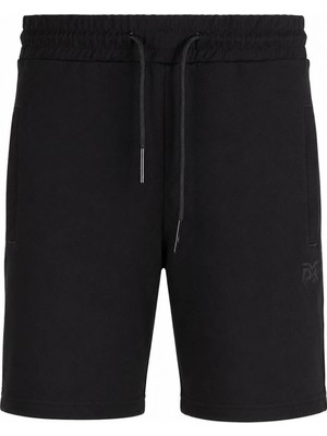Trender Penye Siyah Erkek Şort G49