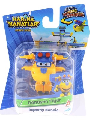 Harika Kanatlar Dönüşen Tekli Figür Inşaatçı Donnie