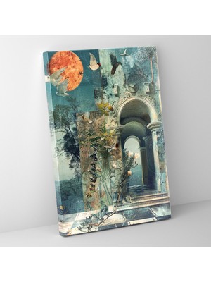 Popcasso Sürrealizm ve Mannerizm Temalı Kanvas Tablo