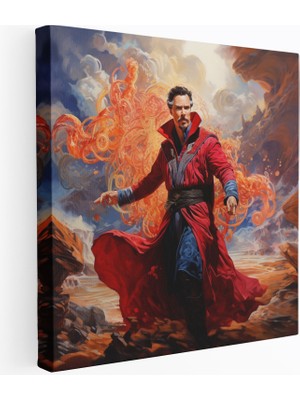 Popcasso Doktor Strange Figürlü Kanvas Tablo