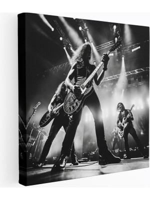 Popcasso Canlı Performans Metallica Duvar Tablosu