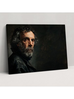Popcasso Rembrandt Temalı Kanvas Duvar Tablosu