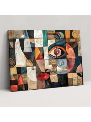 Popcasso Sanat Eseri Kanvas Tablo