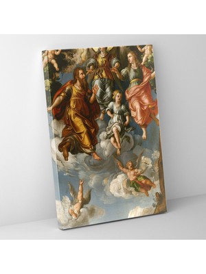 Popcasso Mitolojik Raffaello Sanzio Duvar Tablosu