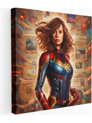 Popcasso Marvel Konseptli Dekoratif Kanvas Tablo