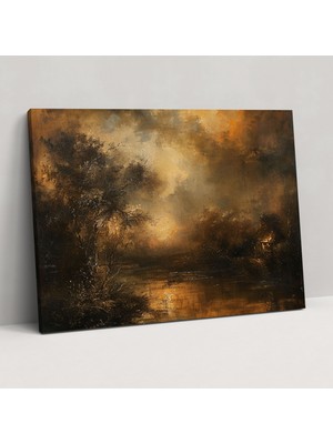 Popcasso Rembrandt Tarzı Kanvas Tablo / Duvar Sanatı