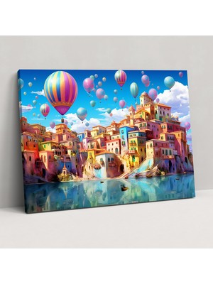 Popcasso Fantastik Masal Roma Kanvas Tablo
