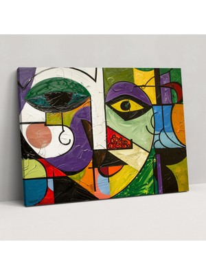 Popcasso Canlı Duvar Sanatı Pablo Picasso Kanvas Tablo