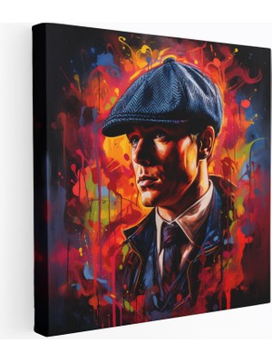 Popcasso Göz Alıcı Peaky Blinders Grafiti Kanvas Tablo