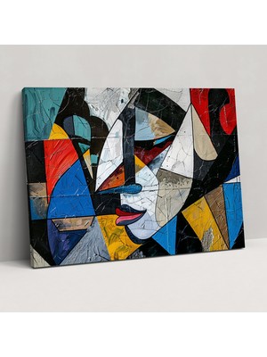 Popcasso Sanat Temalı Pablo Picasso Kanvas Duvar Tablosu