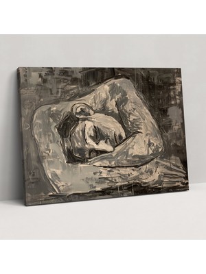 Popcasso Kadın Figürlü Dekoratif Kanvas Tablo Pablo Picasso Tarzı