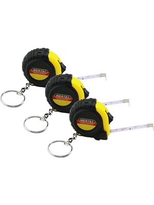 Ttt Mini Metre Tasarımlı Anahtarlık - 1 Metrelik - Kompakt