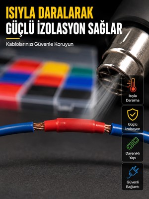 Skygo 560 Makaron Seti Elektrik ve Elektronik Kablo Izolasyon Tamir Seti