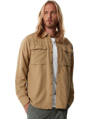 The North Face Sequoia Erkek Bej Outdoor Gömlek NF0A4T18Z741