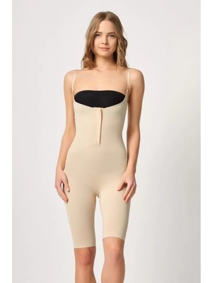 paris store Ten  2093 Ön Agraflı Göğsü Açık Paçalı Boy Korse