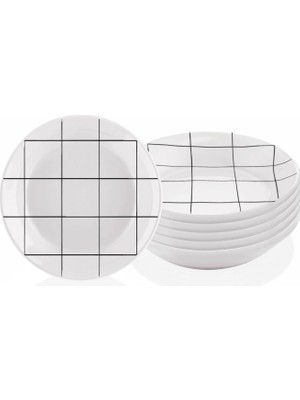 Hsc Bilişim The Mia Daily Tunes Yemek Tabağı - 6lı Set 20 cm