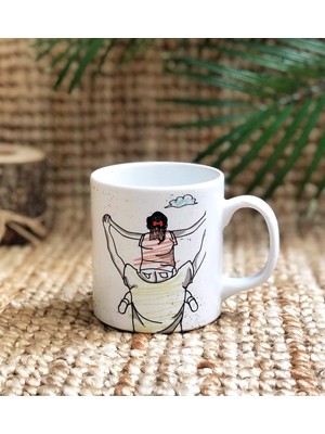 Hsc Bilişim Giftmoda Baba Kız Tasarımlı Kupa
