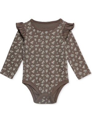 Hellobaby Kız Bebek Uzun Kol Body Modelli Yaka Uzun Kol