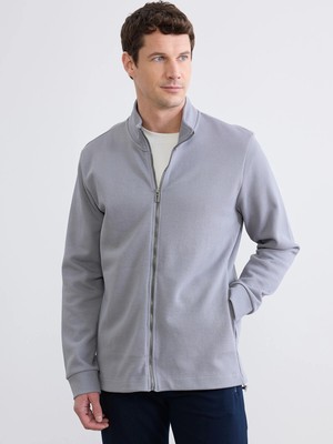 Lc Waikiki Yeni Sezon Dik Yaka Erkek Fermuarlı Sweatshirt
