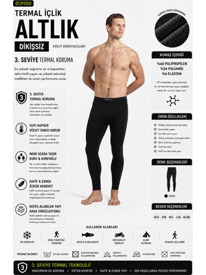 Oıl Company Termal Içlik Tayt Unisex Pp Seamless Iı. Seviye OCP008