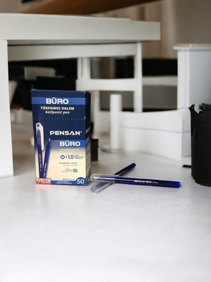 Pensan Büro Tükenmez Kalem 1.0mm Medium 50'li Paket