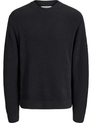 Jack & Jones Büyük Beden Bisiklet Yaka Triko Kazak - Fusion