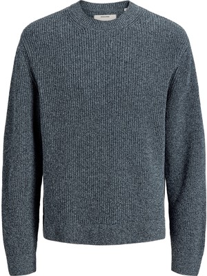 Jack & Jones Büyük Beden Bisiklet Yaka Triko Kazak - Fusion