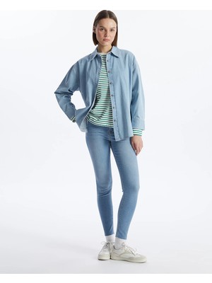 Lc Waikiki Yeni Sezon Mercury Skinny Fit Kadın Jean Pantolon