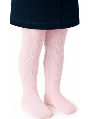 Civil Baby Rea Desen 6- Bebek Kız Külotlu Çorap - Pembe