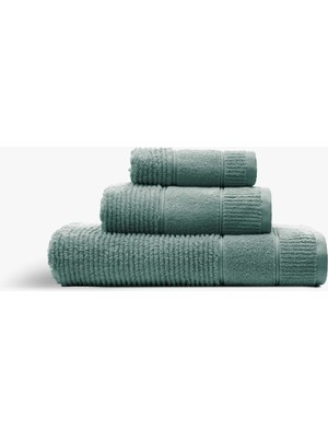 Green Black Eliza 3'lü Havlu Seti Yeşil