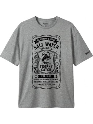Balıkçılık Temalı Tişört - Fisherman's Choice Tshirt