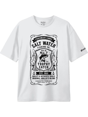 Balıkçılık Temalı Tişört - Fisherman's Choice Tshirt