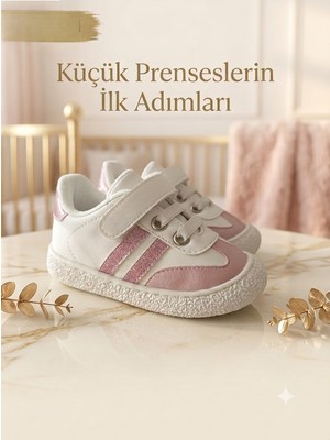 Çago Kids Bebek Çocuk Sneaker Ayakkabı Esnek Hafif Yumuşak Taban Tabanı Dikişli Ortopedik