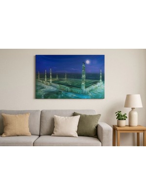 Royaleks Mescid-I Nebevi Duvar Tablosu Resmi - Islami Hediye Seçeneği 40X60 cm