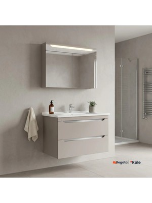Kale Casilla 100 Cm Vizon Banyo Dolabı Takımı