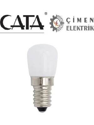 Eco Lounge Cata Ct 4261 2W Buz Dolabı LED Ampul 6400K Beyaz Işık E14 Duy