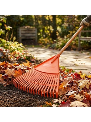 Eco Lounge 20 Dişli Yaprak Tırmığı - Plastik - 42 cm Genişlik