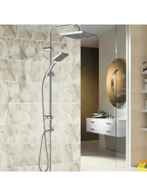 Eco Lounge Irmak Premium Robot Yağmurlama Tepe Duş Sistemi – Modern Banyo Batarya Seti