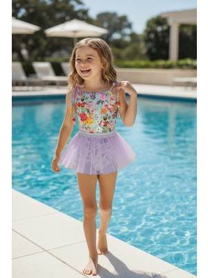 Mayoral Melomel Skirt Flower Tütü Etekli Kız Çocuk Mayo