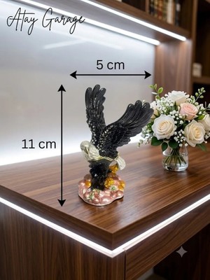 Atay Garage Lüks Taş Detaylı Kartal Biblo & Küçük Mücevher Kutusu (Özel Kutulu)