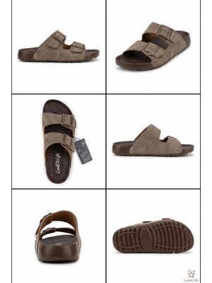 Look Life S030.002 Çift Tokalı Kadın Terlik
