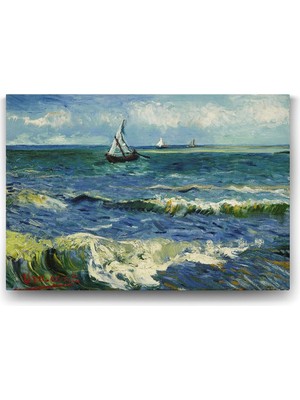 Vincent Van Gogh - Saint Remy Deniz Tablosu - 140X100CM