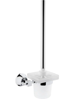 Juno Classic A44424 Tuvalet Fırçalığı, Krom