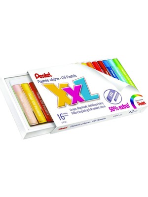 Pentel Yağlı Jumbo Pastel 24 Renk