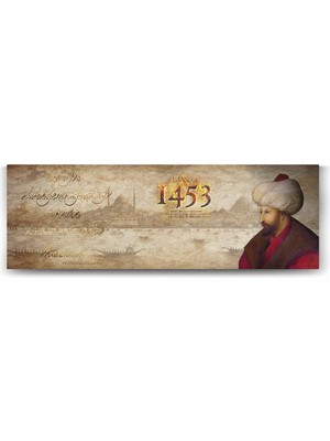 1453 Tablosu - 150X50CM