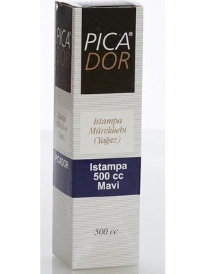 Picador Istampa Mürekkebi Mavi 1/2 L